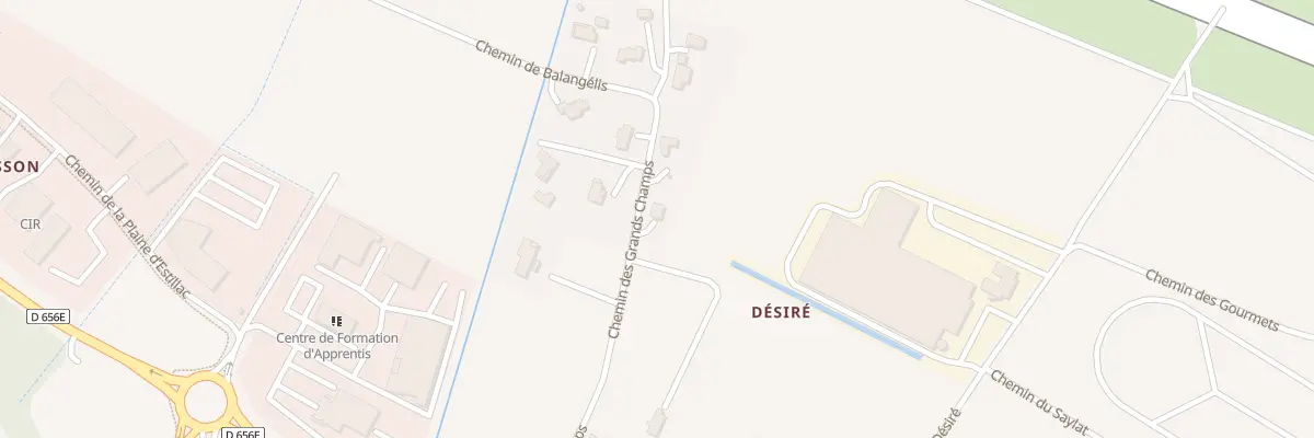 Plan du 16 Che des Grands Champs à Estillac
