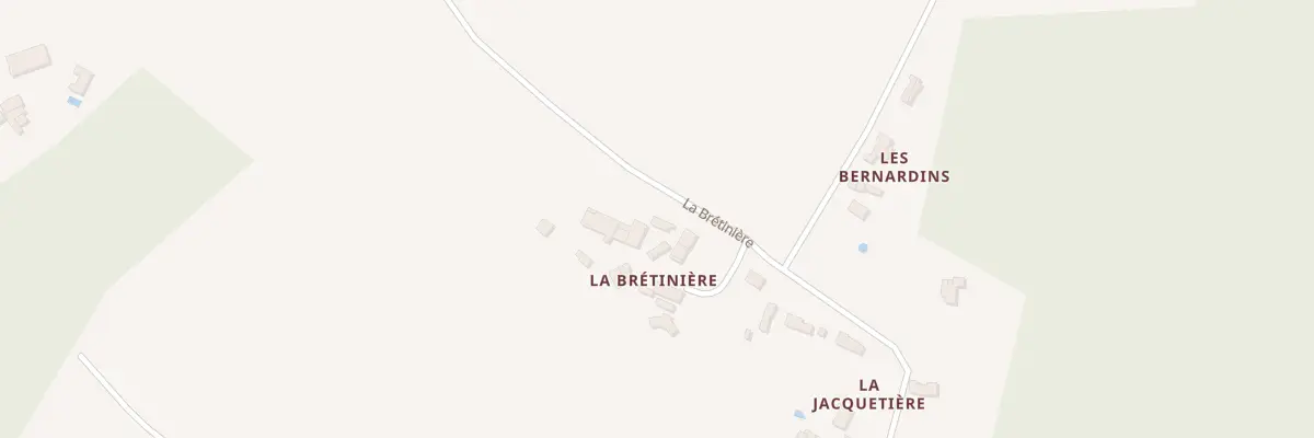 Plan du 4 La Bretiniere à Tercé