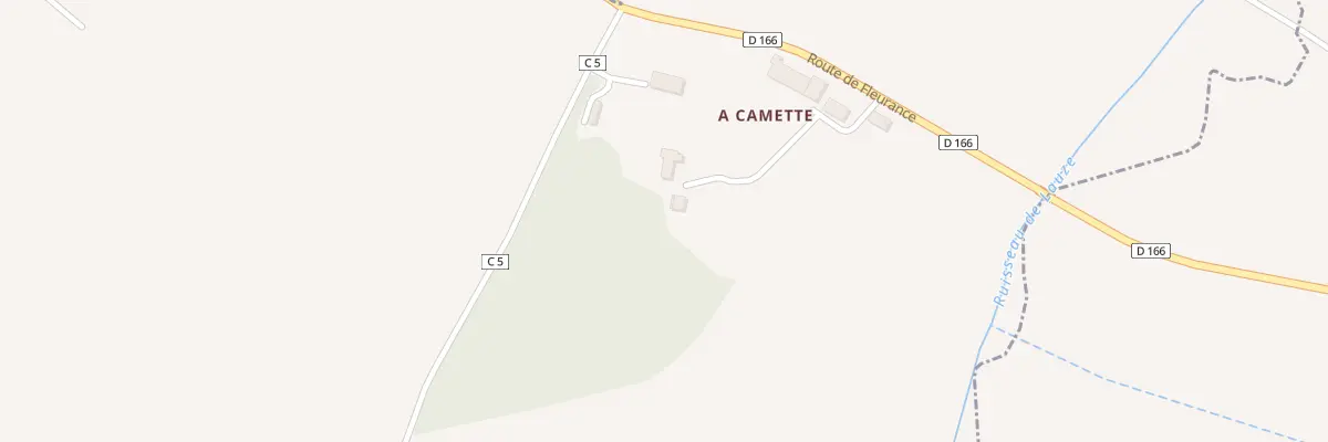 Plan du 5019 A Camette à Lamothe-Goas