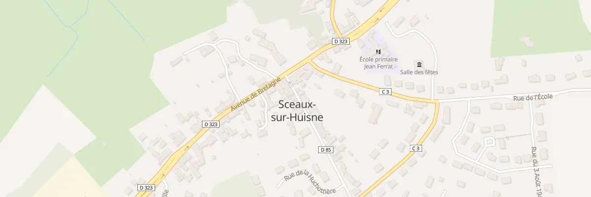 Plan du 6 Rue St Eloi à Sceaux-sur-Huisne