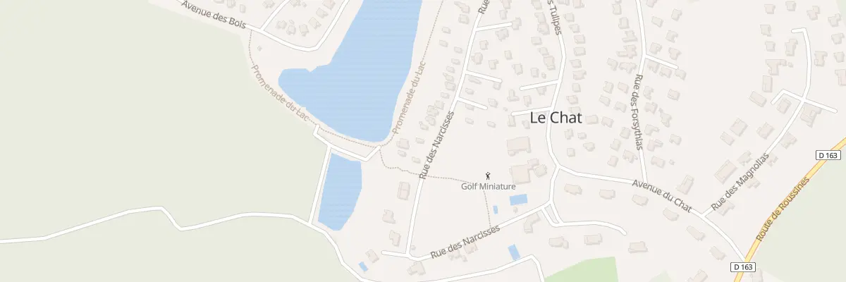 Plan du 152 Rue des Narcisses à Écuras