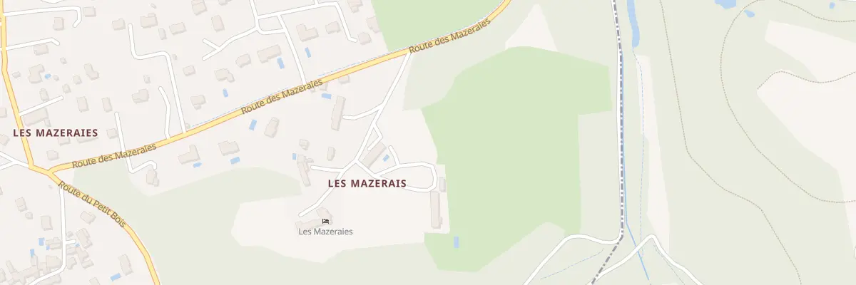 Plan du 38 Rte des Mazeraies à Savonnières