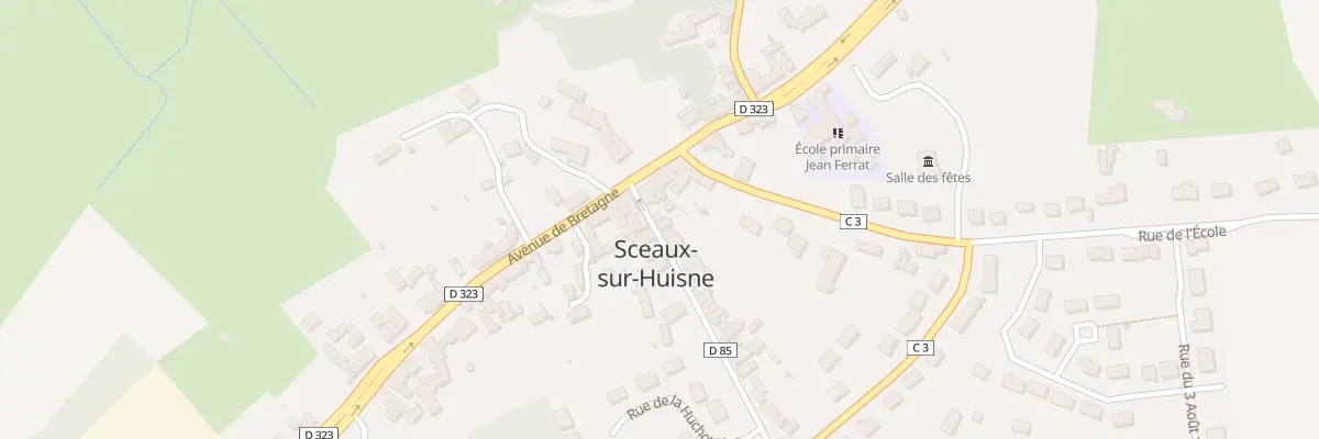 Plan du 3 Rue St Eloi à Sceaux-sur-Huisne