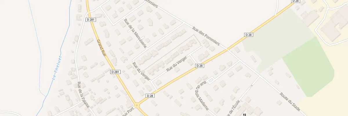 Plan du 341 Rue du Verger à Petiville