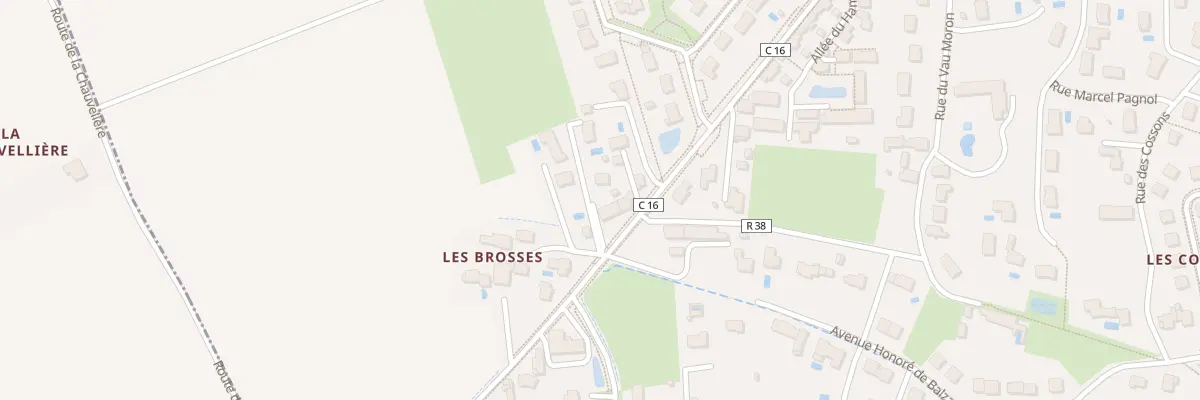 Plan du 64A Rue de la Bruzette à Fondettes