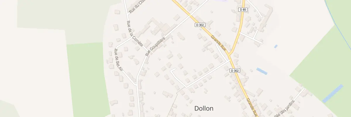 Plan du 14 Imp des Rosiers à Dollon