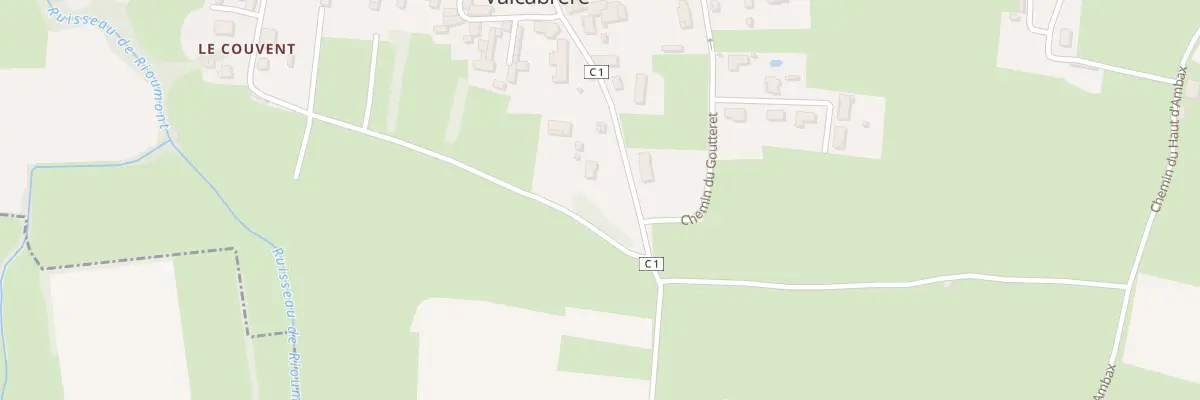Plan du 6 Rte de Saint Just à Valcabrère