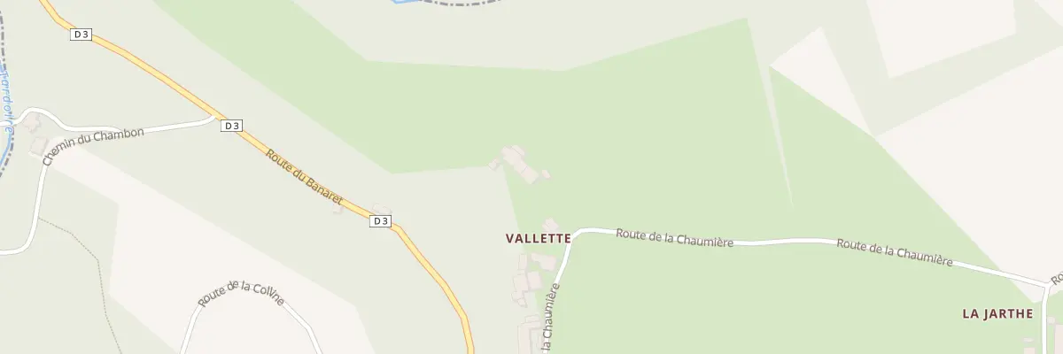 Plan du 203 Valette à Bussière-Badil