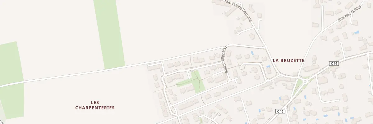 Plan du 43 Rue des Charpenteries à Rillé