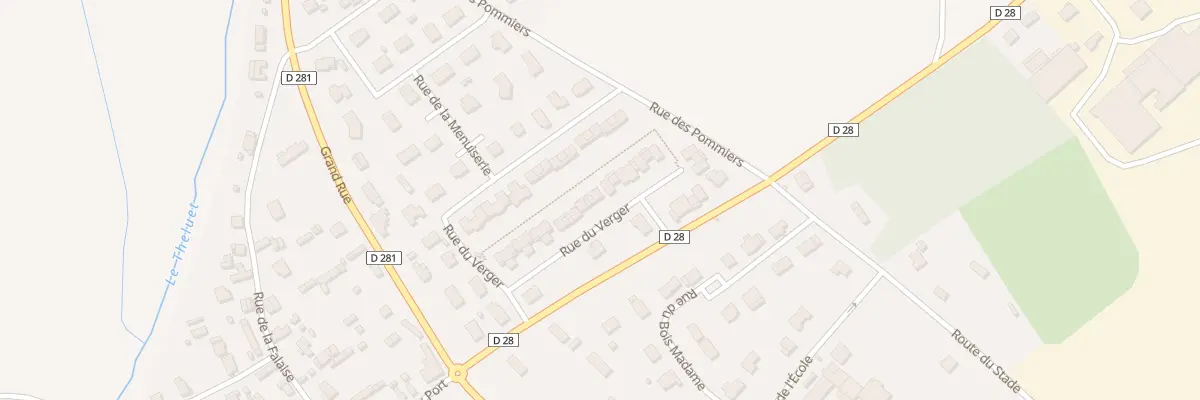 Plan du 347 Rue du Verger à Petiville