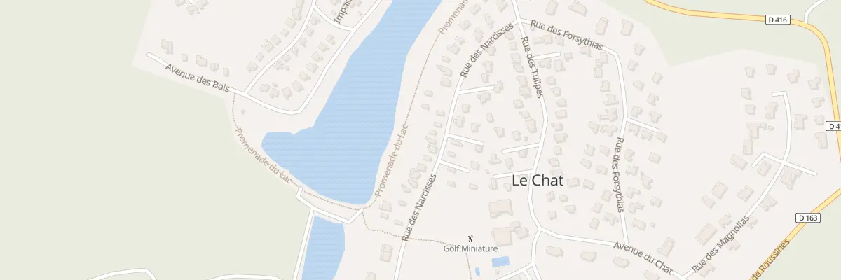 Plan du 145 Rue des Narcisses à Écuras