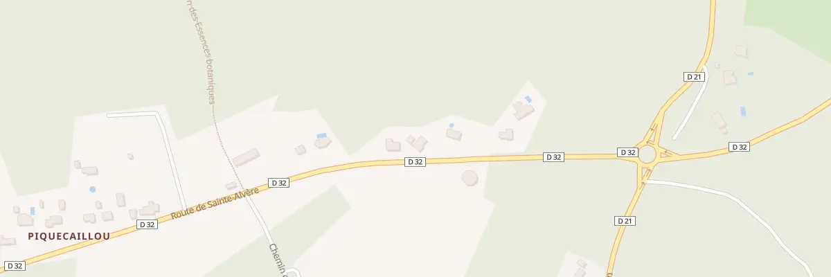 Plan du 128 Fosse Rouge à Saint-Sauveur