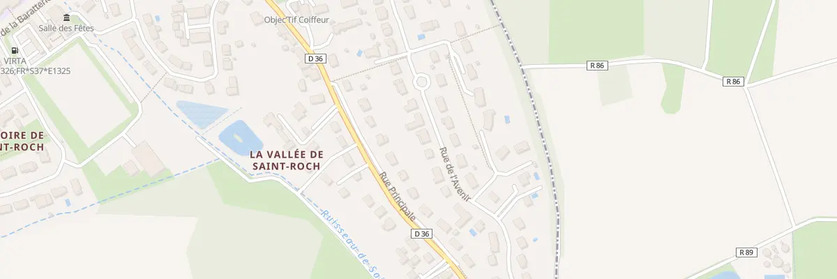 Plan du 20 Rue de l’Avenir à Saint-Roch