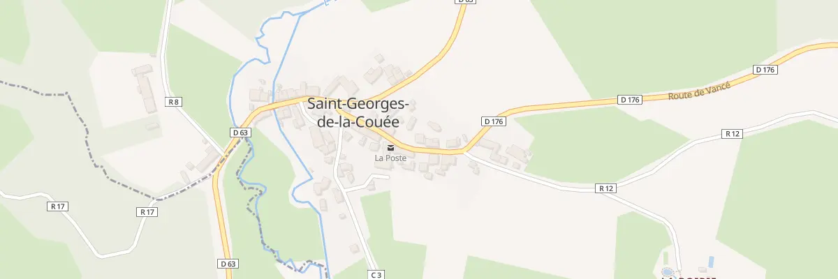 Plan du 9 Rue de la Petite Fontaine à Saint-Georges-de-la-Couée
