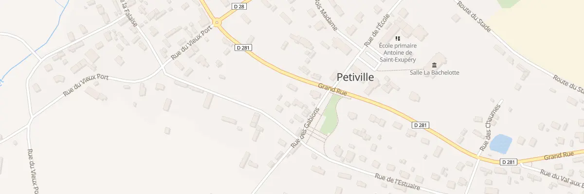 Plan du 1700 Gr Grand Rue à Petiville