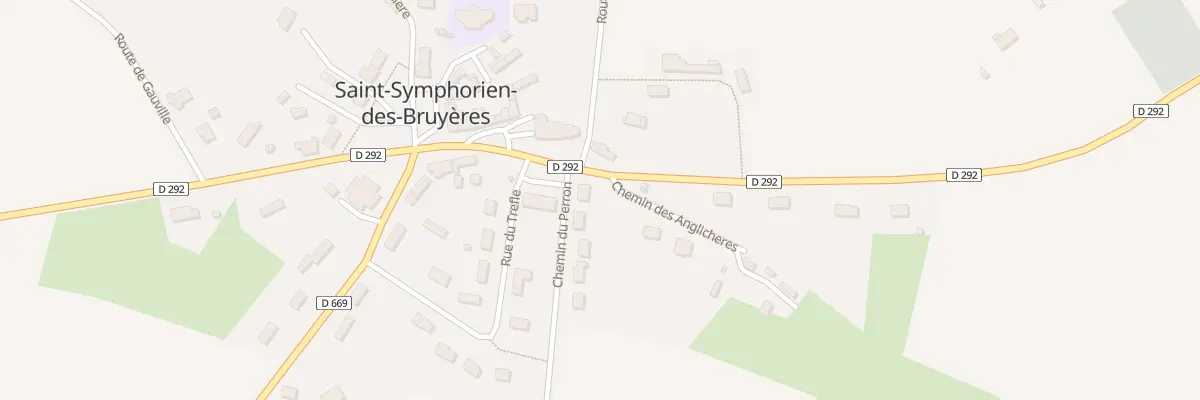 Plan du 1 Che du Perron à Saint-Symphorien-des-Bruyères
