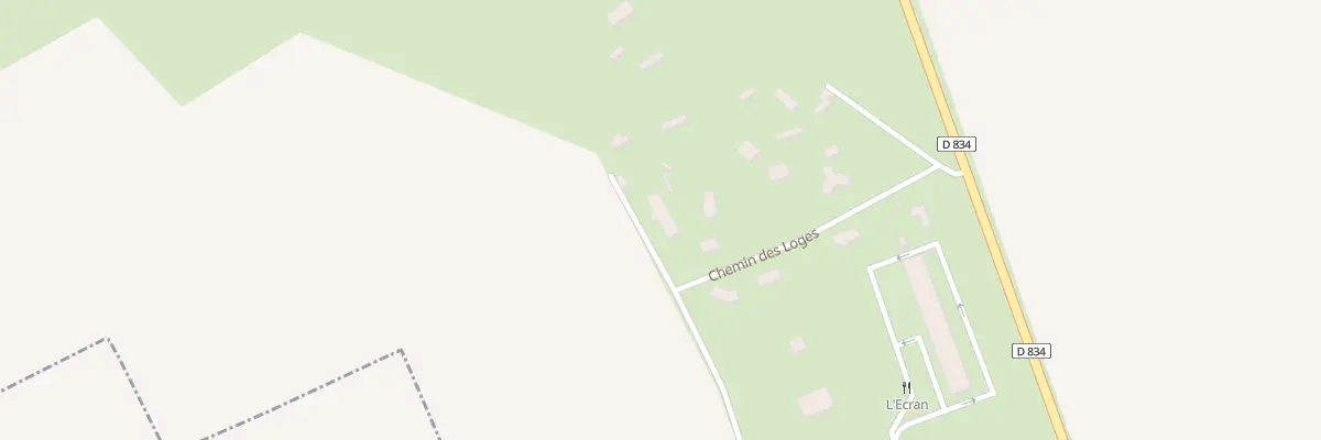 Plan du 185 Che des Loges à Courbépine