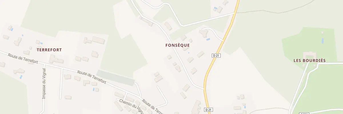 Plan du 125 Terrefort à Saint-Sauveur