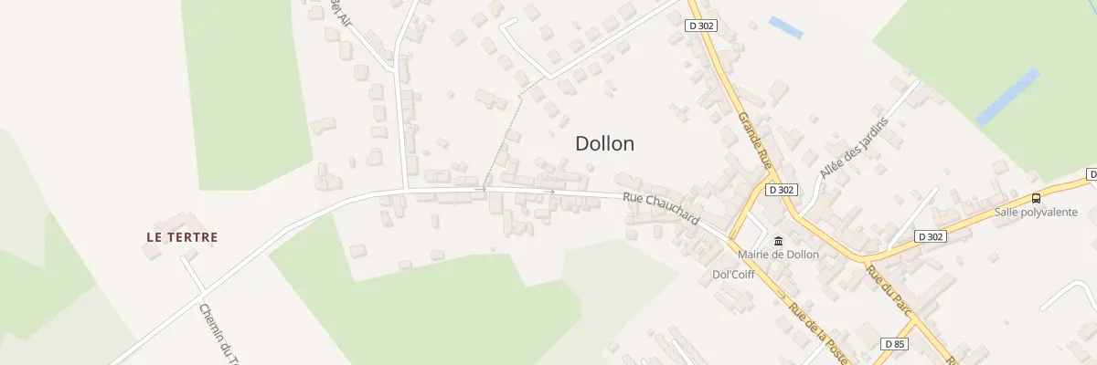 Plan du 16 Rue Chauchard à Dollon