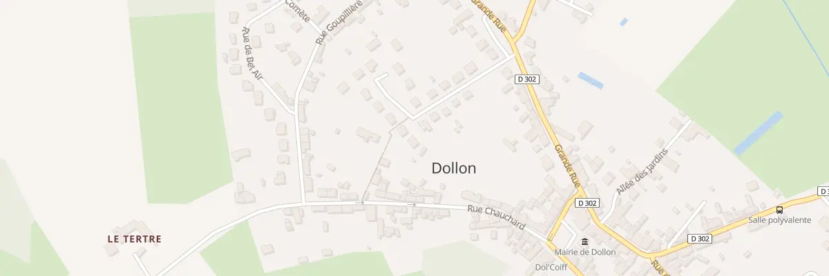 Plan du 6 Imp des Rosiers à Dollon