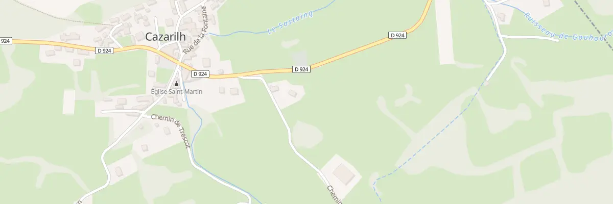 Plan du 5053 Barettes à Cazarilh