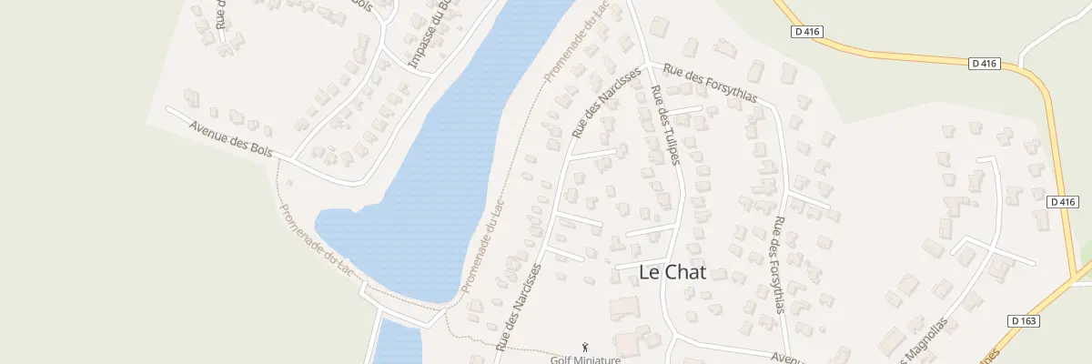 Plan du 142 Rue des Narcisses à Écuras