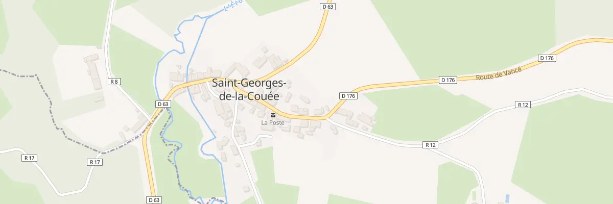 Plan du 11 Rue de la Petite Fontaine à Saint-Georges-de-la-Couée