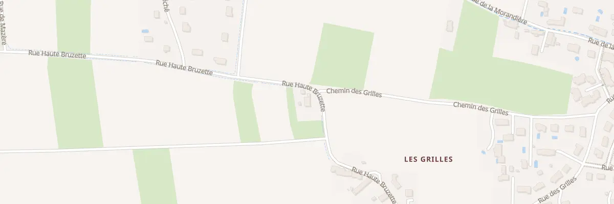 Plan du 29 Rue Haute Bruzette à Fondettes