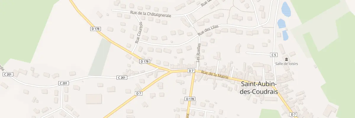 Plan du 48 Rue de la Mairie à Saint-Aubin-des-Coudrais