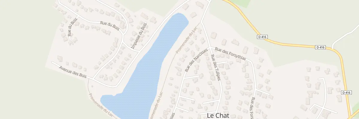 Plan du 135 Rue des Narcisses à Écuras