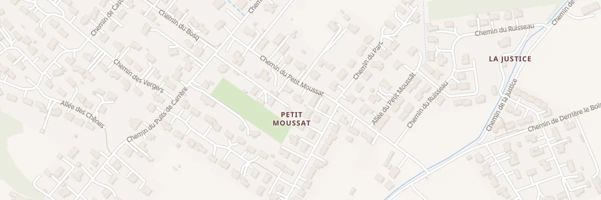 Plan du 5001 Petit Moussat à Estillac