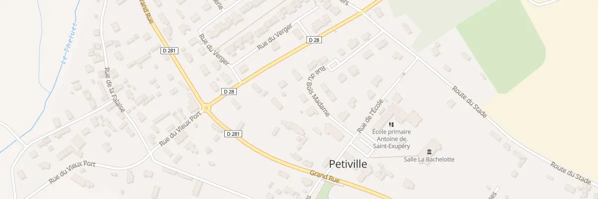 Plan du 97 Rue du Bois Madame à Petiville