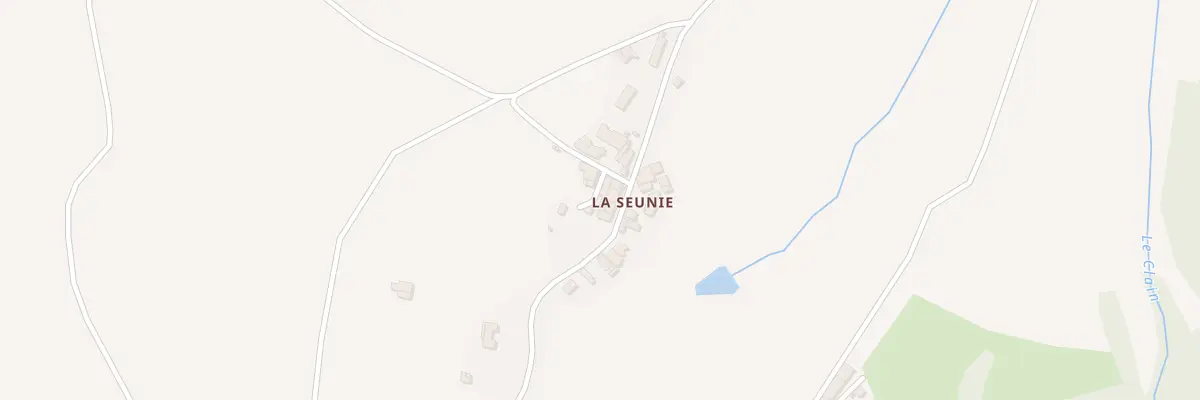 Plan du 16 La Seunie à Hiesse