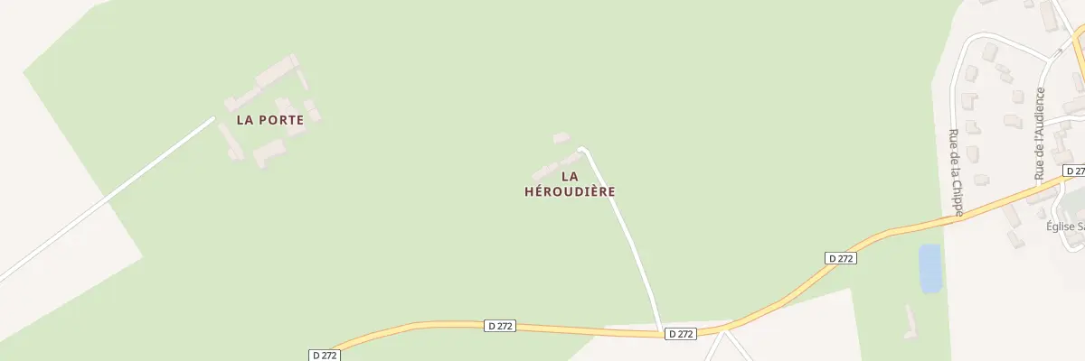 Plan du 1 La Heroudiere à Loisail