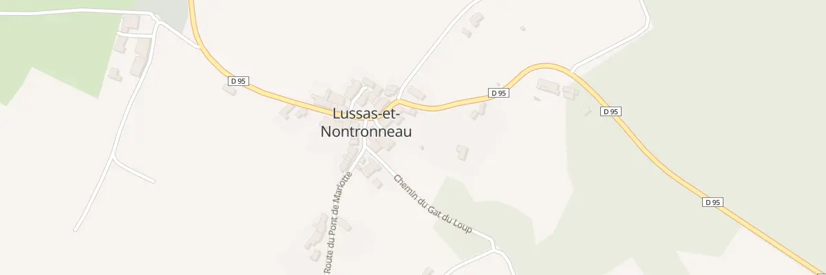 Plan du 23 Imp du Petit Lussas à Lussas-et-Nontronneau