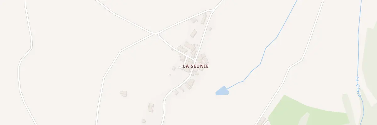 Plan du 14 La Seunie à Hiesse