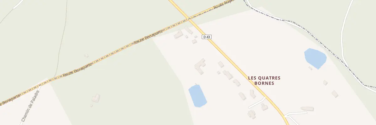 Plan du 2077 Rte des 4 Bornes à Manzac-sur-Vern