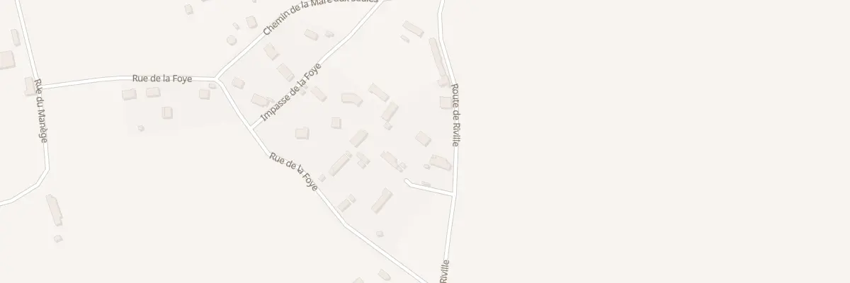 Plan du 575 Rte de Riville à Normanville