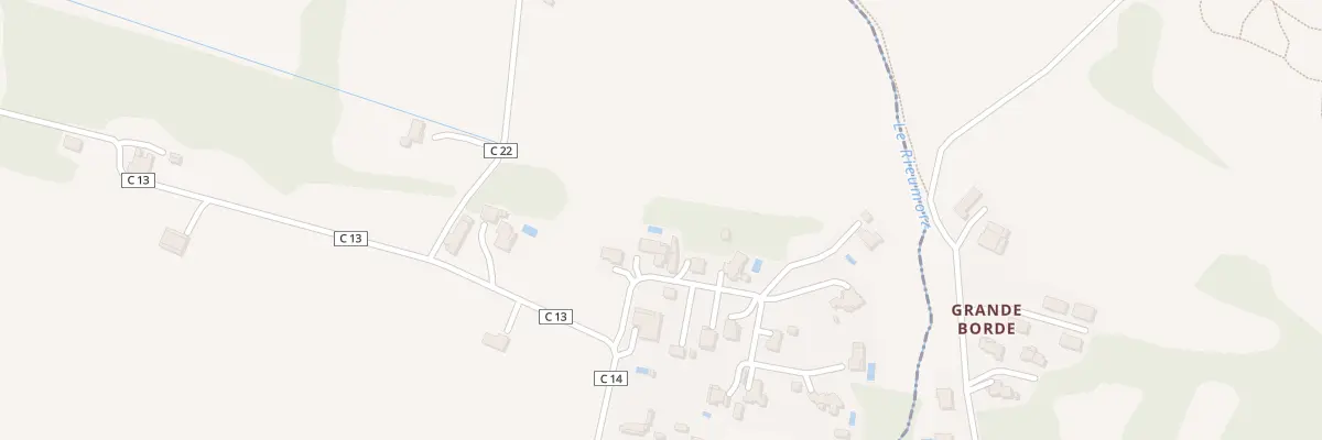 Plan du 3 Imp de Lamothe à Brax