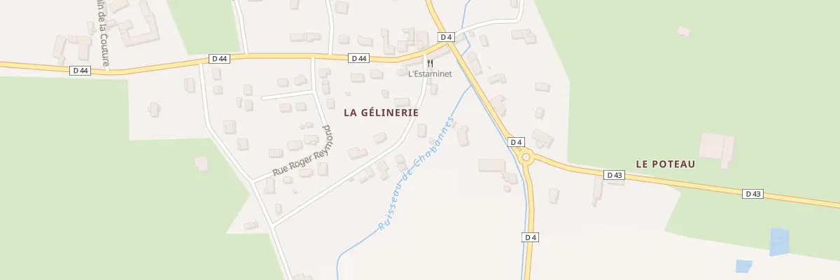 Plan du 105 Rue de la Remondenche à Manzac-sur-Vern