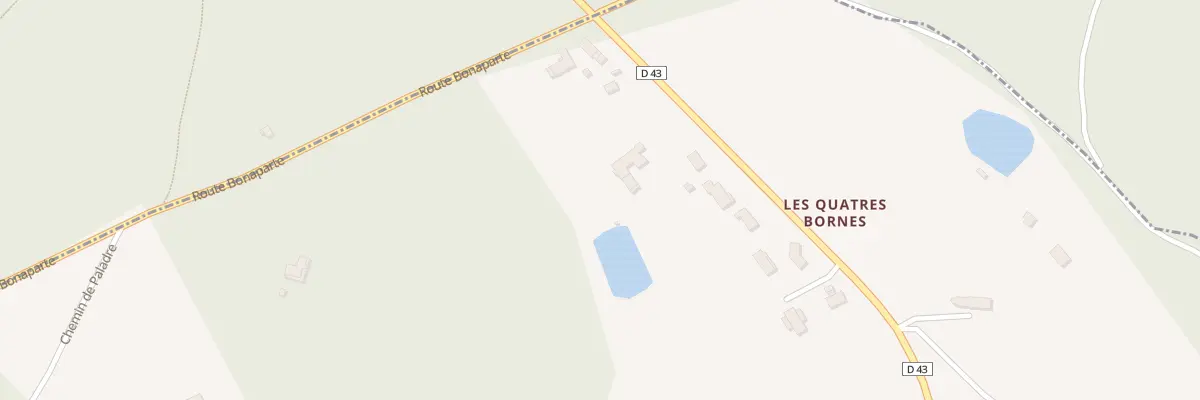 Plan du 2073 Rte des 4 Bornes à Manzac-sur-Vern