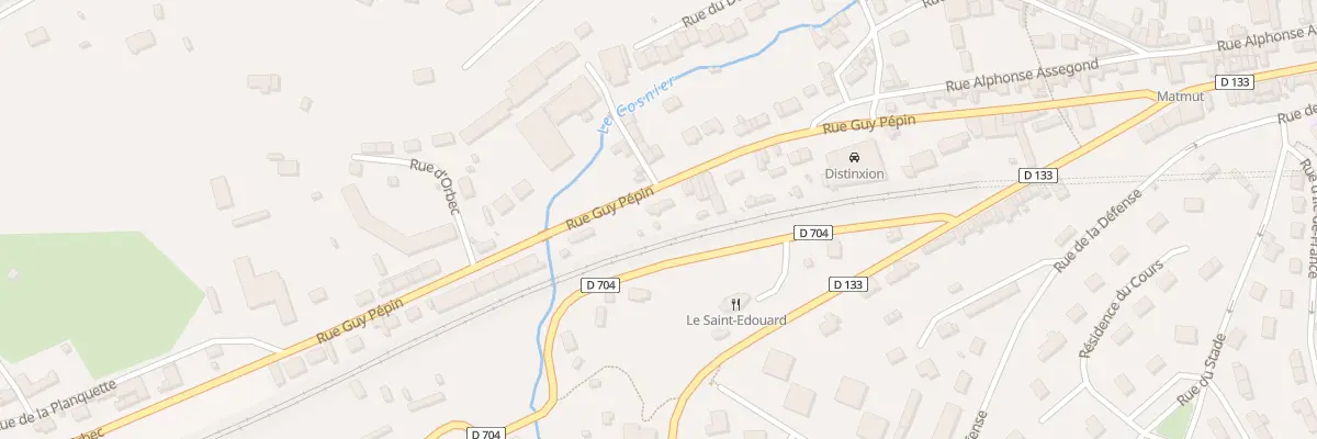 Plan du 6 Rue Guy Pepin à Bernay