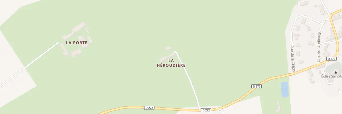 Plan du 2 La Heroudiere à Loisail