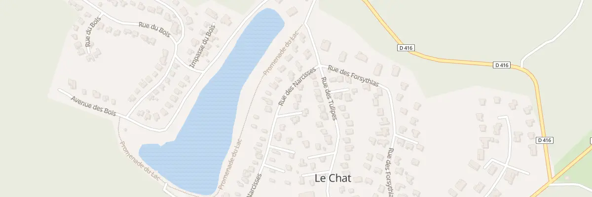 Plan du 124 Rue des Narcisses à Écuras