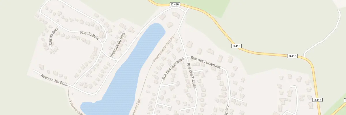 Plan du 128 Rue des Narcisses à Écuras