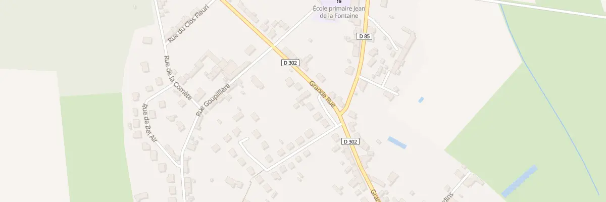Plan du 39 Grande Rue à Dollon