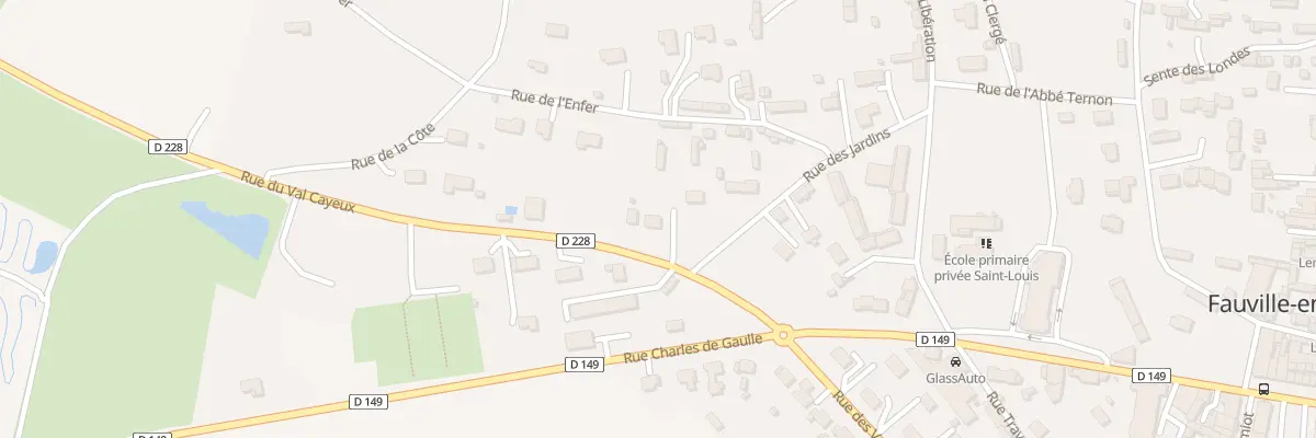 Plan du 86 Rue du Val Cayeux à Terres-de-Caux