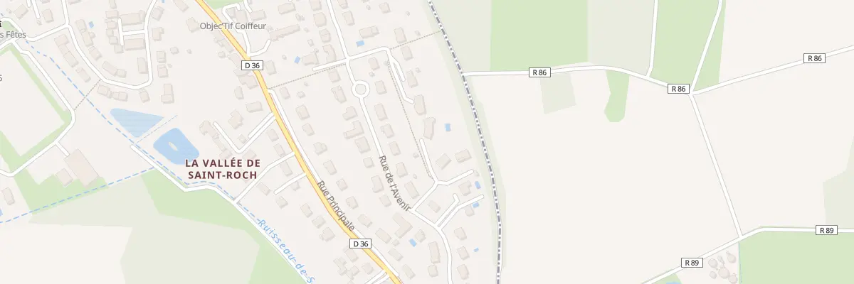 Plan du 3 All de l’Avenir à Saint-Roch