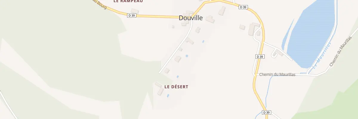 Plan du 130A Le Desert à Douville