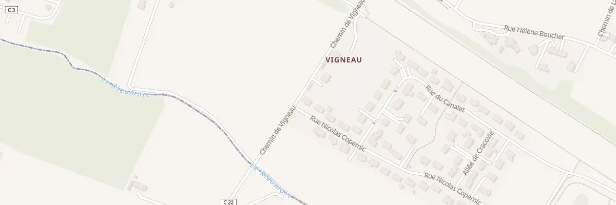 Plan du 1 Rue Nicolas Copernic au Passage